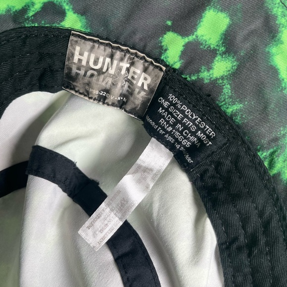 Hunter Black and Green Bucket Hat - Picture 4 of 4